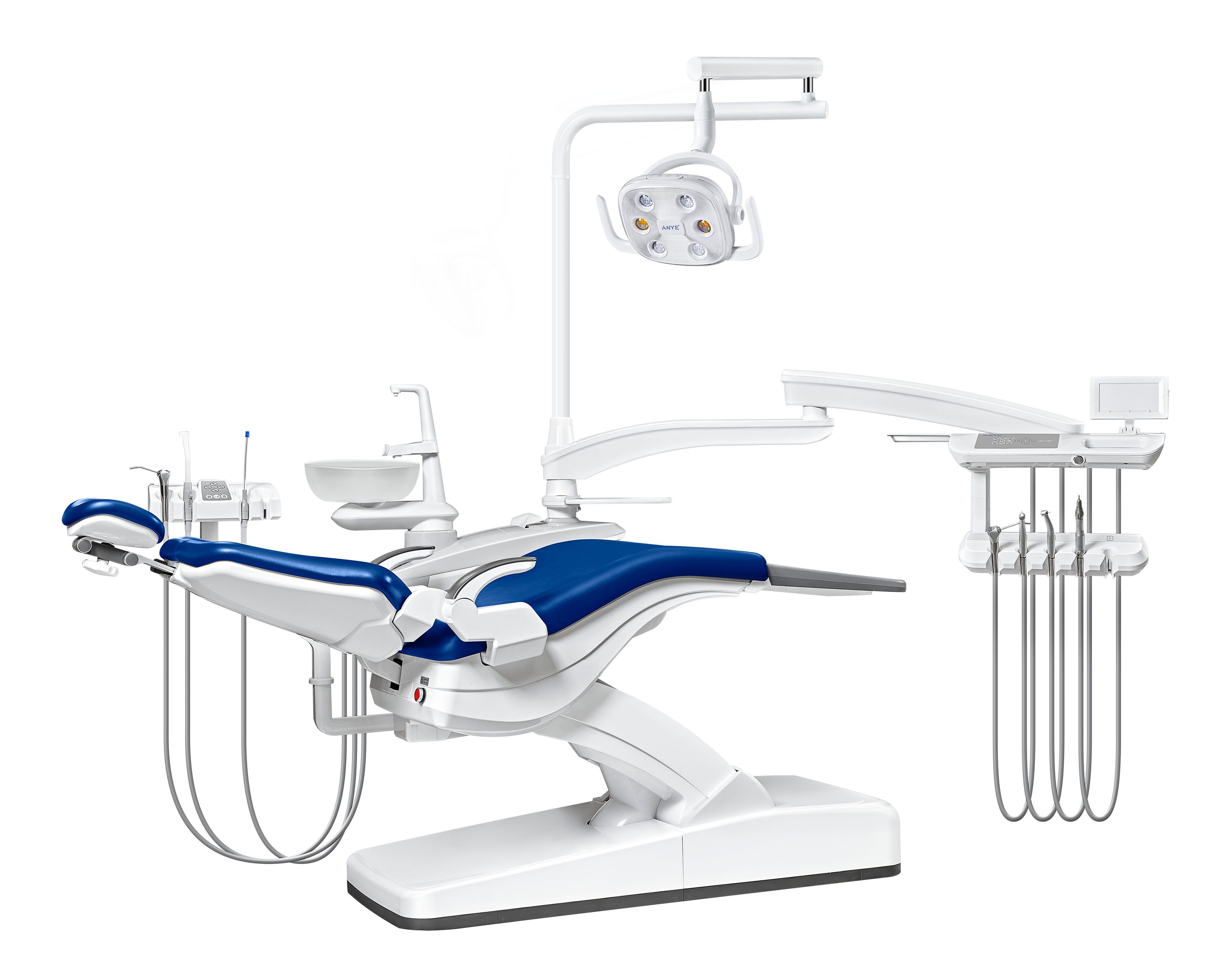 Unidad dental de rehabilitación de fácil limpieza